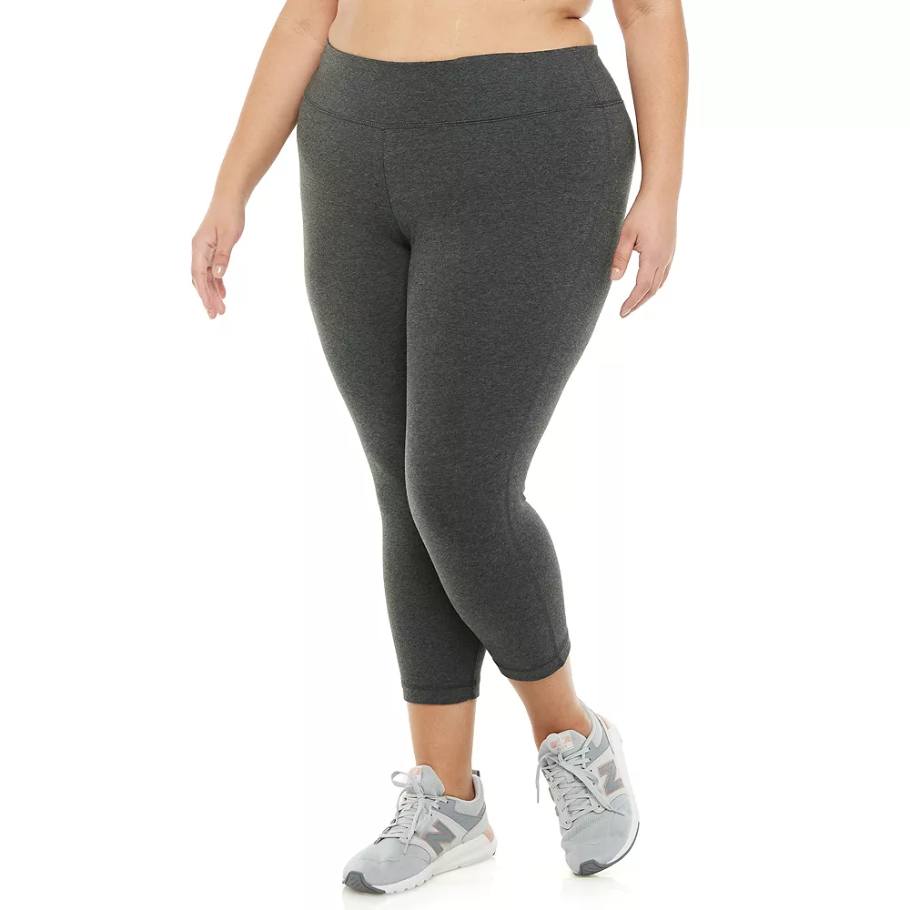 Plus Size Tek Gear® Essential High-Waisted Capri Leggings 3 Plus Size Tek Gear® Essential High-Waisted Capri Leggings
