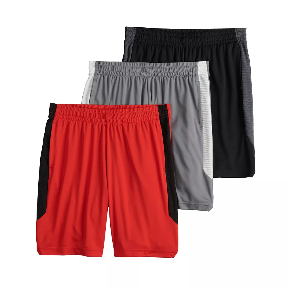 Men's Tek Gear® 3-Pack Dry Tek Shorts 5 Men's Tek Gear® 3-Pack Dry Tek Shorts - Image 3