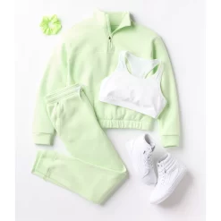 Girls 7-16 Tek Gear® Ultrasoft Fleece Joggers In Regular & Plus -Tek Gear Shop 4936663 ALT4