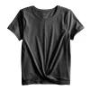 Girls 7-16 Tek Gear® Soft Tek Twist Hem Tee In Regular & Plus