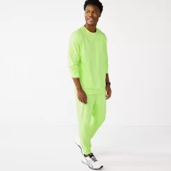 Men's Tek Gear® French-Terry Lounge Crew Sweatshirt -Tek Gear Shop 5224226 ALT9