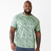 Big & Tall Tek Gear® Printed Jacquard Tee 1 Big & Tall Tek Gear® Printed Jacquard Tee -Tek Gear Shop 5224239 Pine Orchard