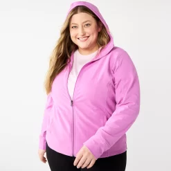 Plus Size Tek Gear® Essential Hooded Jacket