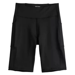 Plus Size Tek Gear® Core 9-in. High-Waisted Bike Shorts -Tek Gear Shop 5227481 ALT2