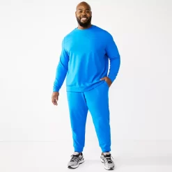 Big & Tall Tek Gear® French-Terry Joggers -Tek Gear Shop 5240485 ALT9
