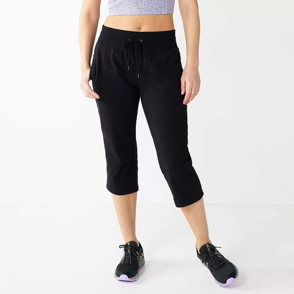 Women's Tek Gear® Essential Straight-Leg Workout Capris 3 Women's Tek Gear® Essential Straight-Leg Workout Capris