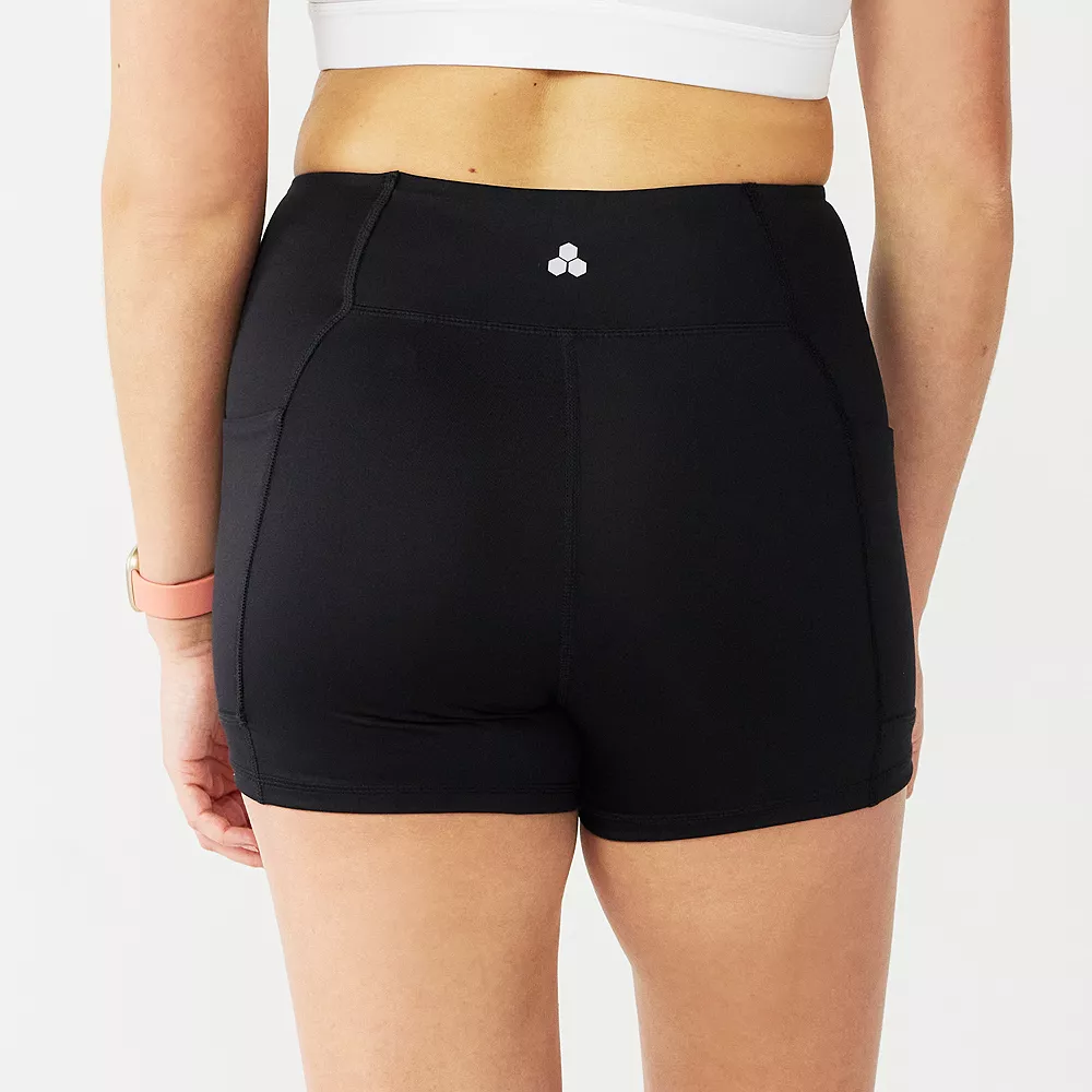 Women's Tek Gear® Core 3.5-in. High-Waisted Bike Shorts 4 Women's Tek Gear® Core 3.5-in. High-Waisted Bike Shorts - Image 2