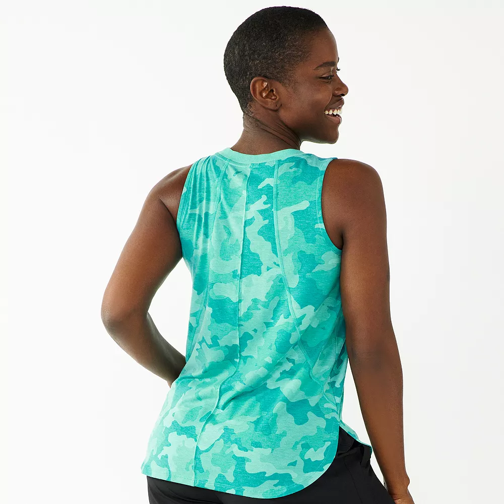 Women's Tek Gear® Easy High-Low Tank 4 Women's Tek Gear® Easy High-Low Tank - Image 2