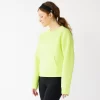 Women's Tek Gear® Run Popover Top 2 Women's Tek Gear® Run Popover Top -Tek Gear Shop 5481783 Green Romantica