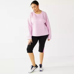 Plus Size Tek Gear® Run Popover Top -Tek Gear Shop 5481926 ALT9