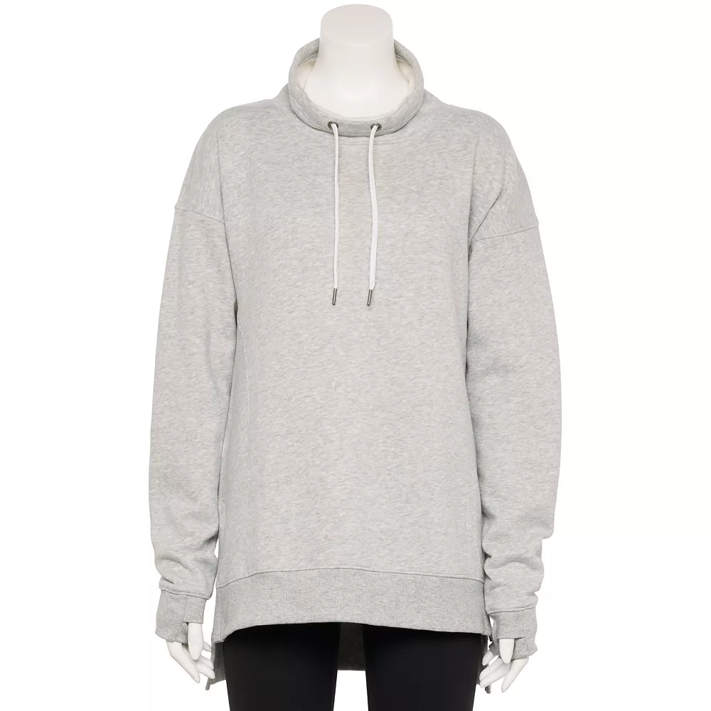 Petite Tek Gear® Ultrasoft Fleece Cowlneck Tunic 3 Petite Tek Gear® Ultrasoft Fleece Cowlneck Tunic