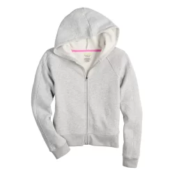 Girls 7-16 Tek Gear® Ultrasoft Fleece Full-Zip Hoodie In Regular & Plus