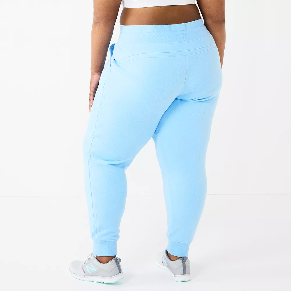 Plus Size Tek Gear® Ultrasoft Fleece Jogger Pants 4 Plus Size Tek Gear® Ultrasoft Fleece Jogger Pants - Image 2