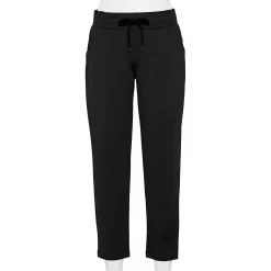 Petite Tek Gear® Weekend French Terry Ankle Pants