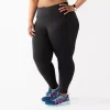 Plus Size Tek Gear® Core High-Waisted Side Pocket 7/8 Leggings 2 Plus Size Tek Gear® Core High-Waisted Side Pocket 7/8 Leggings -Tek Gear Shop 5568006 Black