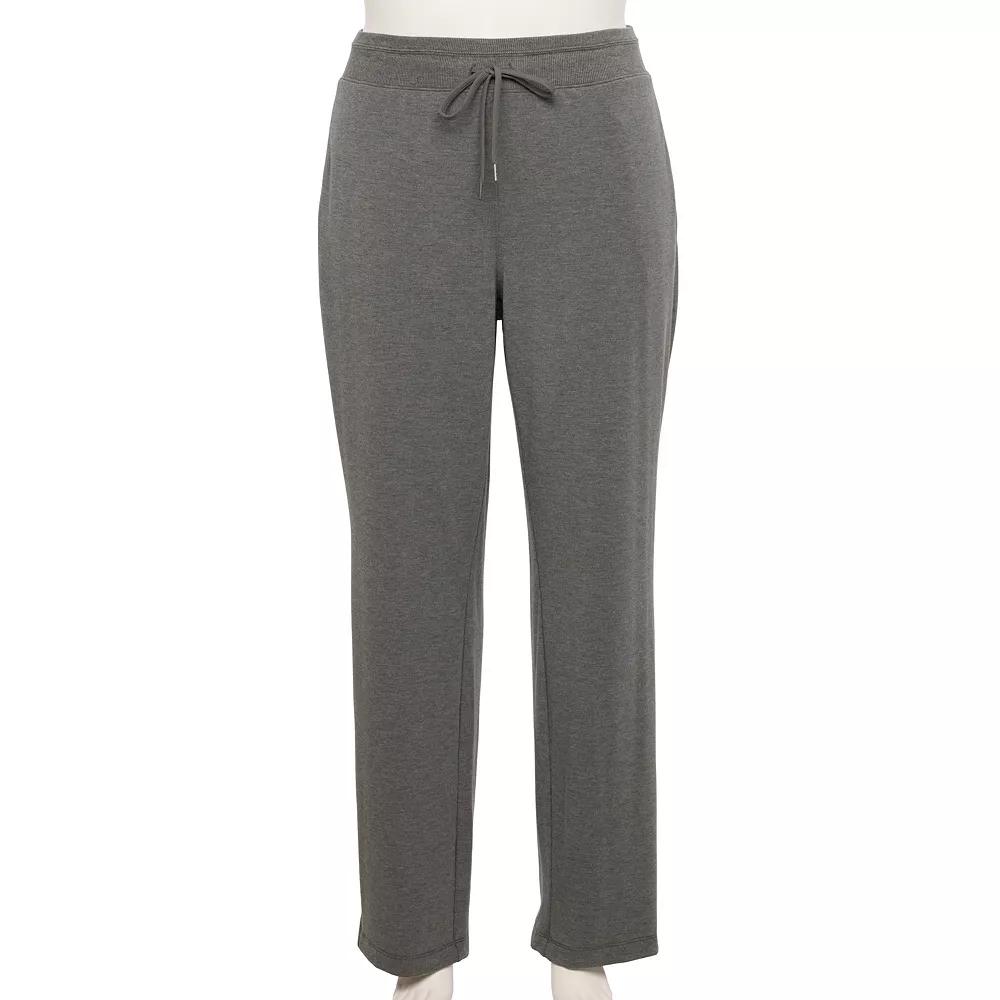 Plus Size Tek Gear® French Terry Straight-Leg Pants 3 Plus Size Tek Gear® French Terry Straight-Leg Pants