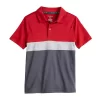 Boys 8-20 Tek Gear® Dry Tek Colorblock Polo In Regular & Husky