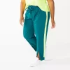 Plus Size Tek Gear® Zipper-Hem Woven Track Pants 1 Plus Size Tek Gear® Zipper-Hem Woven Track Pants -Tek Gear Shop 5636707 Night Life Teal