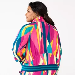 Plus Size Tek Gear® Woven Tracksuit Jacket -Tek Gear Shop 5638591 ALT