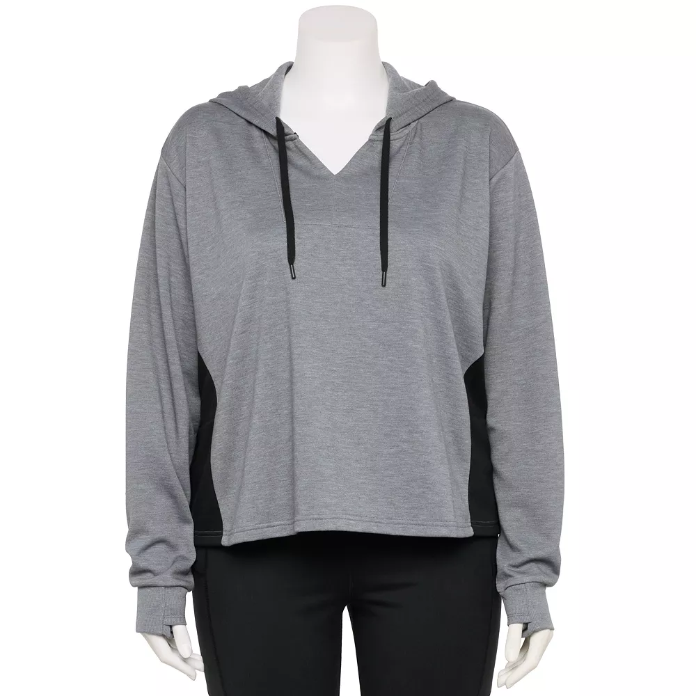 Plus Size Tek Gear® Stretch Fleece Hoodie 3 Plus Size Tek Gear® Stretch Fleece Hoodie