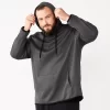 Big & Tall Tek Gear® Performance Fleece Hoodie -Tek Gear Shop 5679254 Black Hawk
