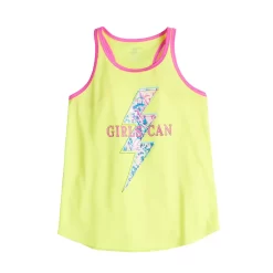 Girls 7-16 Tek Gear® Girls Can Tank