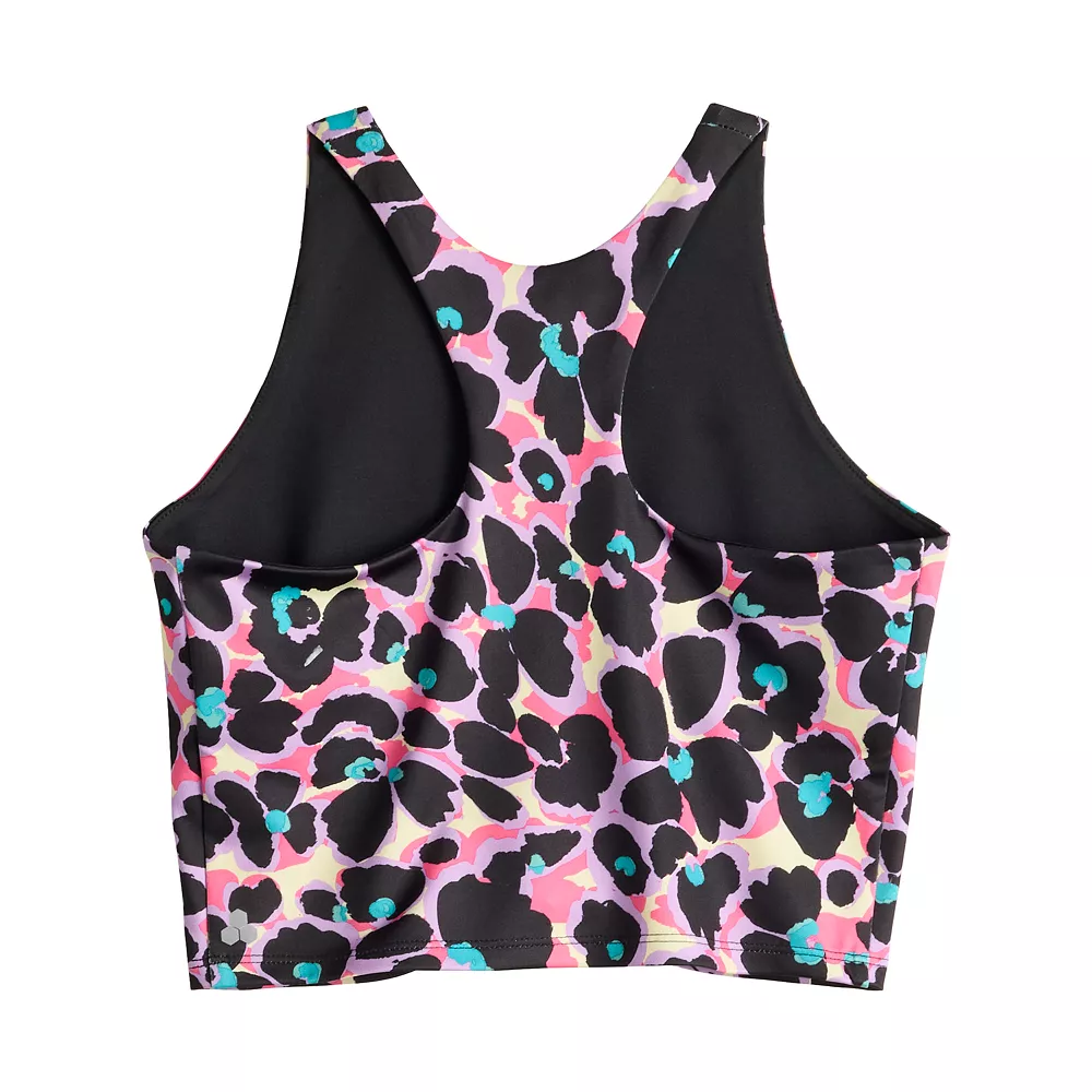Girls 7-20 Tek Gear® Performance Longline Bra Tank Top In Regular & Plus 4 Girls 7-20 Tek Gear® Performance Longline Bra Tank Top In Regular & Plus - Image 2