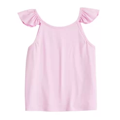Girls 7-16 Tek Gear® Soft Tek Ruffle Tank In Regular & Plus