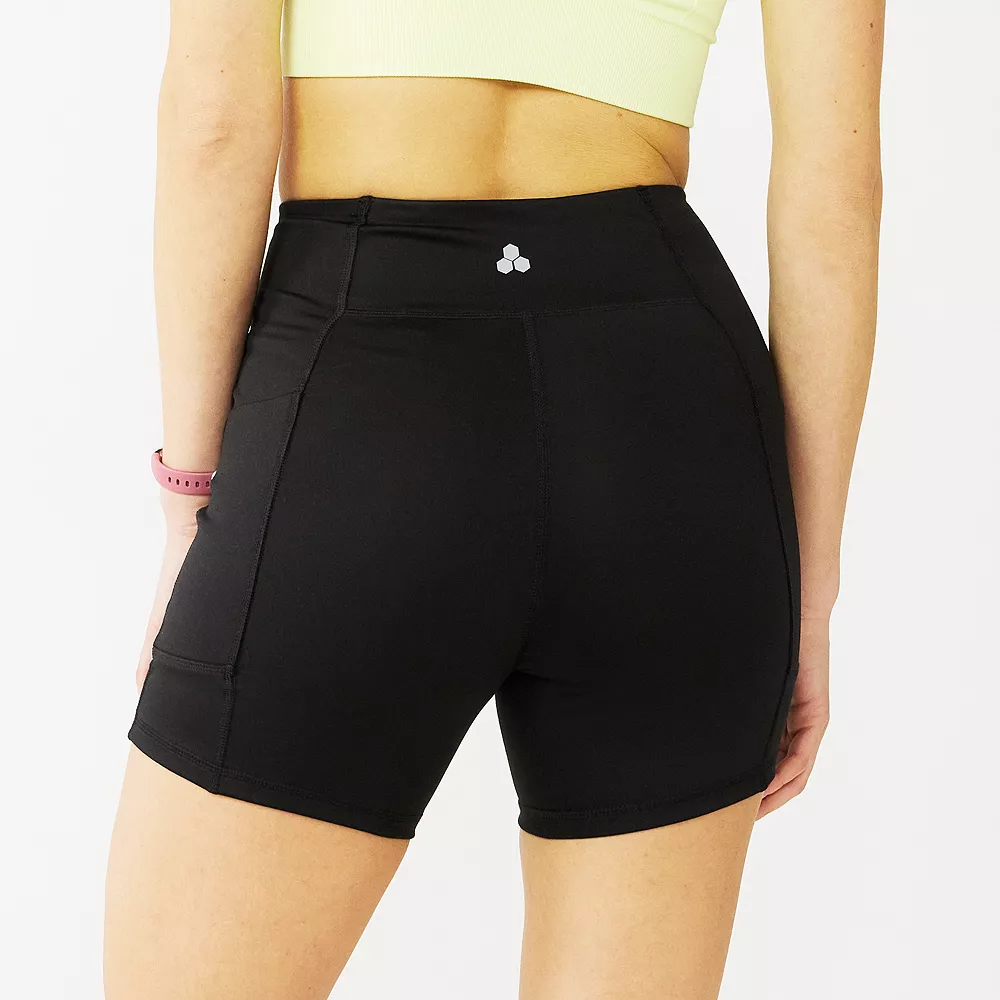 Women's Tek Gear® Core 5-in. High-Waisted Bike Shorts 4 Women's Tek Gear® Core 5-in. High-Waisted Bike Shorts - Image 2