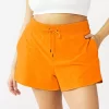 Plus Size Tek Gear® Essential Drawstring Shorts 1 Plus Size Tek Gear® Essential Drawstring Shorts -Tek Gear Shop 6264946 Orange Jazz